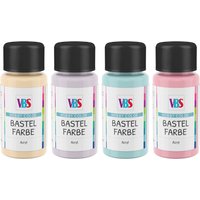 VBS Bastelfarben-Set "Pastel Love" von VBS