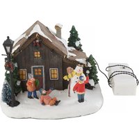 VBS Miniatur Haus im Schnee von Multi