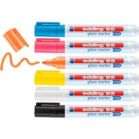 edding 95 Glass Marker-Set - Basic von Multi