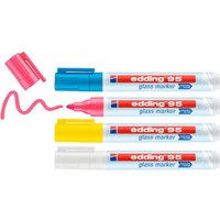 edding 95 Glass Marker-Set - Light von Multi