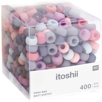 itoshii Perlenmix "Ponii Beads" - Matt Earthy von Multi