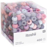 itoshii Perlenmix "Ponii Beads" - Matt Earthy von Rico Design
