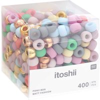 itoshii Perlenmix "Ponii Beads" - Matt Fashion von Multi