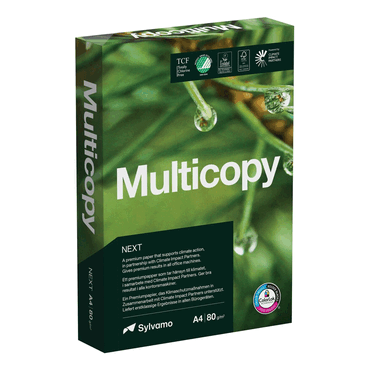 MultiCopy Multifunktionspapier Zero - A4 80 g/qm hochweiß 500 Blatt von MultiCopy