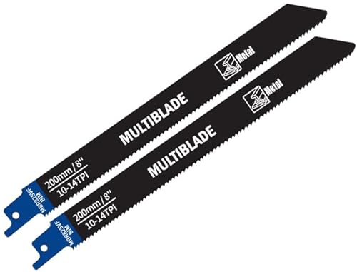 Multiblade Säbelsägeblatt, für Metall, 200mm, 2 Stück Multiblade Säbelsägeblatt, für Metall, 200mm, 2 Stück von Multiblade