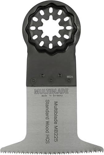 Multiblade Sägeblatt breit gebogen 65mm für Starlock (Holz, Gips, Kunststoff) MB225 von Multiblade