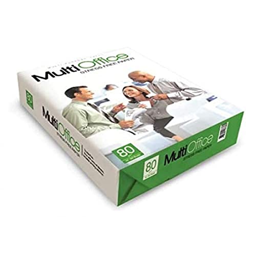 Multioffice - Papier A4, 80 g, Packung mit 500 Blatt von Multioffice