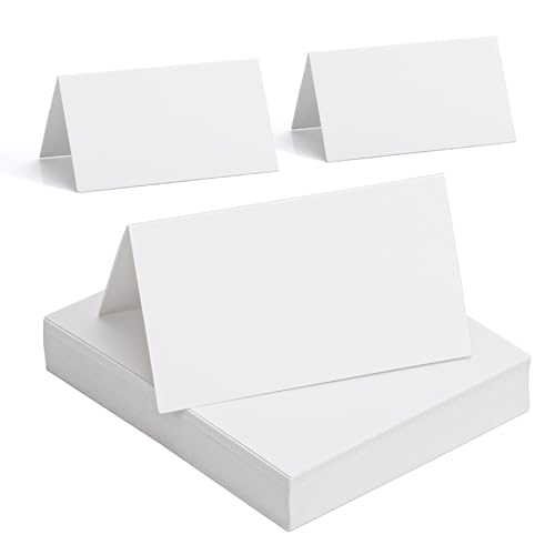 MumdoYAL 50 Stück Tischkarten Hochzeit,Namensschilder Hochzeit,Tischkarten Blanko,Blank Place Cards,Platzkarten Hochzeit,Tischkärtchen,Namensschilder Tisch,für Hochzeit,Geburtstag,Party,Taufe MumdoYAL 50 Stück Tischkarten Hochzeit,Namensschilder Hochzeit,Tischkarten Blanko,Blank Place Cards,Platzkarten Hochzeit,Tischkärtchen,Namensschilder Tisch,für Hochzeit,Geburtstag,Party,Taufe von MumdoYAL