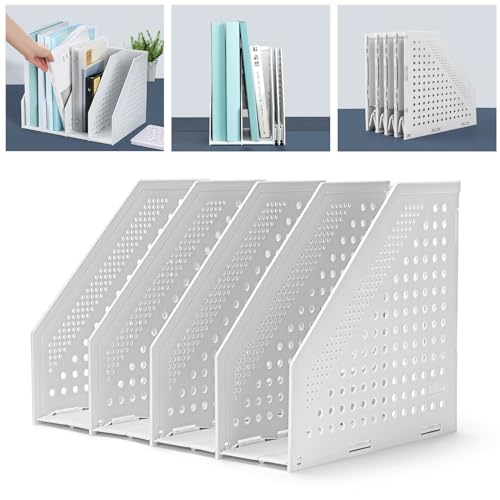 Stehsammler Faltbarer Zeitschriftensammler aus robustem ECO-PP-Kunststoff für Büro und Zuhause - Platzsparender Stehordner mit 4 Fächern in elegantem Design Stehsammler Faltbarer Zeitschriftensammler aus robustem ECO-PP-Kunststoff für Büro und Zuhause - Platzsparender Stehordner mit 4 Fächern in elegantem Design von MumdoYAL