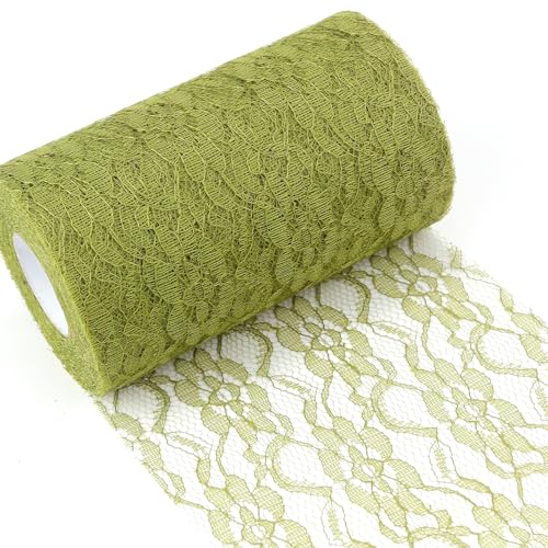 Tischläufer Spitze Grün 15cm x 25m Spitzenstoff Deko Tischläufer Abwaschbar mit zarter Spitze für Hochzeit Taufe Festliche Dekoration zu besonderen Anlässen Tischläufer Spitze Grün 15cm x 25m Spitzenstoff Deko Tischläufer Abwaschbar mit zarter Spitze für Hochzeit Taufe Festliche Dekoration zu besonderen Anlässen von Mumjooyi