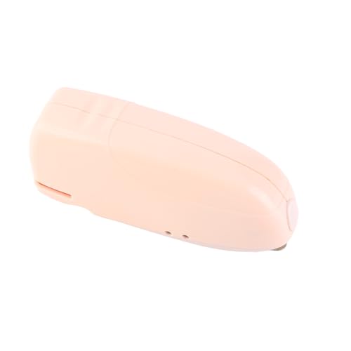 Mumusuki Electric Stapler Automatisch 24/6 Kompatible Wiederaufladbare 250 -mAh -Batterie 1500 Staples Mühelosen Betrieb 10 Blätter Kapazität mit ABS Material für Bürohausgebrauch (PINK) von Mumusuki