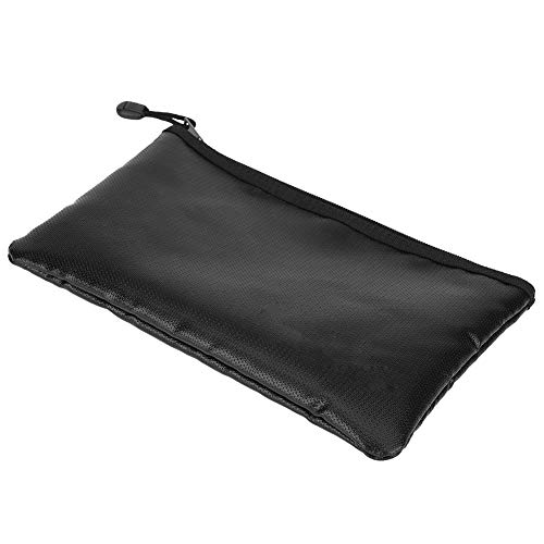 Mumusuki Feuerfeste Dokumenttasche, Feuerfeste A4 -tragbare Inhaber für Pass, Wichtige Papiere, Bargeld, Geld und Wertsachen (27 * 16 cm) von Mumusuki