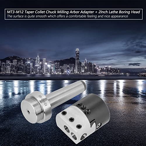Mumusuki MT3 Bowing Head MT3-M12 Taper Collet Chuck Holder für CNC-Mahl-Drehmaschinen-Bohrwerkzeug mit Hohem Kohlenstoffstahl Verbessert die Genauigkeit Glattes Design Mumusuki MT3 Bowing Head MT3-M12 Taper Collet Chuck Holder für CNC-Mahl-Drehmaschinen-Bohrwerkzeug mit Hohem Kohlenstoffstahl Verbessert die Genauigkeit Glattes Design von Mumusuki