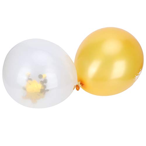 Pailletten-Ballon, Leuchtende Farben, Party-Ballon, Dekorativ, mit Papierblumen-Ball, Fransen-Vorhang, Ballon-Set für Tische, Kunsthandwerk, Hochzeit, Festival von Mumusuki