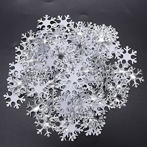 Weihnachtskonfetti, Weihnachtsschneeflocken, Schneekonfetti, Konfetti, Schneeflocken-Dekoration, Schneeflocken-Konfetti, Weihnachtsbaumschmuck, Schneeflocken-Ornamente, 200 Weihnachtskonfetti, Weihnachtsschneeflocken, Schneekonfetti, Konfetti, Schneeflocken-Dekoration, Schneeflocken-Konfetti, Weihnachtsbaumschmuck, Schneeflocken-Ornamente, 200 von Mumusuki