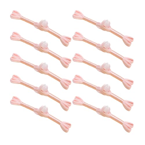 10pcs Handgefertigte Chinesische Frösche Knöpfe Traditionelle Perlen Verschönerte Verschlussen Ethnische Kleidungszubehör von Mumuve
