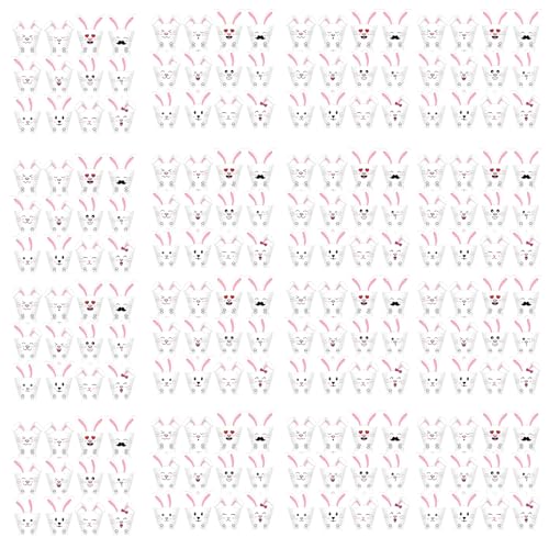 Cupcake-Aufsätze, Osterhasen, schöne Hasen, Cupcake-Topper, Ornament für Ostern und Party-Dekorationen, 120 Stück Cupcake-Aufsätze, Osterhasen, schöne Hasen, Cupcake-Topper, Ornament für Ostern und Party-Dekorationen, 120 Stück von Mumuve