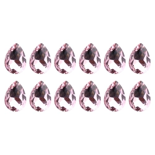 Mumuve Glas-Strasssteine, 10 x 14 mm, tropfenförmig, spitze Rückseite, Strasssteine zum Aufkleben für Handy, Schuhe, Mantel, 12 Stück Mumuve Glas-Strasssteine, 10 x 14 mm, tropfenförmig, spitze Rückseite, Strasssteine zum Aufkleben für Handy, Schuhe, Mantel, 12 Stück von Mumuve