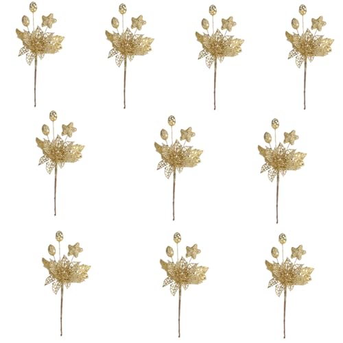 Mumuve Glitzernder Zweig, goldfarbener Weihnachtsbaum, Beeren, Stiel, Festival-Perlenstab, Dekorationen, funkelnde glitzernde Plektren für den Urlaub Mumuve Glitzernder Zweig, goldfarbener Weihnachtsbaum, Beeren, Stiel, Festival-Perlenstab, Dekorationen, funkelnde glitzernde Plektren für den Urlaub von Mumuve
