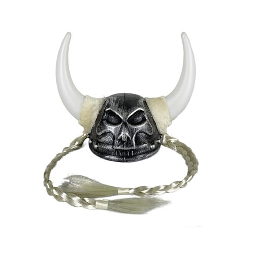 Mumuve Piratenhelme mit Hörnern, antiker römischer Hut mit Zöpfen für Themen, Veranstaltungen, Veranstaltungen, Musikfestivals, Requisiten, Kopfbedeckung Mumuve Piratenhelme mit Hörnern, antiker römischer Hut mit Zöpfen für Themen, Veranstaltungen, Veranstaltungen, Musikfestivals, Requisiten, Kopfbedeckung von Mumuve
