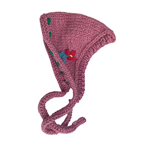 Mumuve Retro-Turban für Dreieck, Bandana, Turban, Häkelblumen, Ohren, Haarband, gestricktes Stirnband für Damen, trendiges Haar Mumuve Retro-Turban für Dreieck, Bandana, Turban, Häkelblumen, Ohren, Haarband, gestricktes Stirnband für Damen, trendiges Haar von Mumuve
