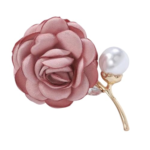 Mumuve Stoff-Blumen-Brosche für Damen, Blumenbrosche, Anstecknadel, Damen-Schal-Brosche, Anstecknadel für Hochzeits- und Event-Outfit, elegante Anstecknadel Mumuve Stoff-Blumen-Brosche für Damen, Blumenbrosche, Anstecknadel, Damen-Schal-Brosche, Anstecknadel für Hochzeits- und Event-Outfit, elegante Anstecknadel von Mumuve
