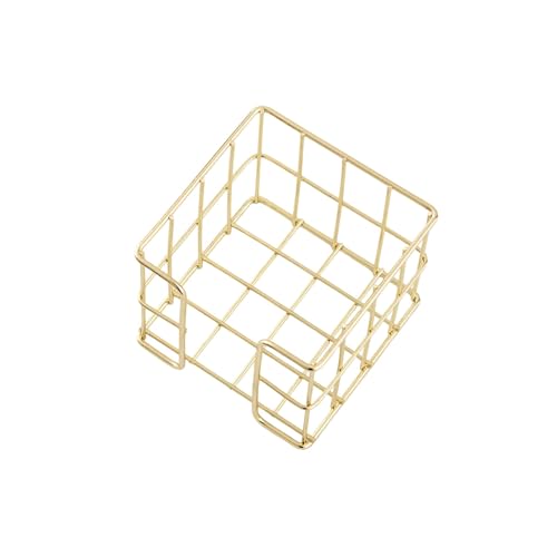 Notizblock-Halter, Metall-Aufbewahrungsbox für Notizblöcke, Schreibtisch-Notizblöcke, für Schreibtisch, 27 x 95 x 80 mm, Schreibtisch-Organizer von Mumuve