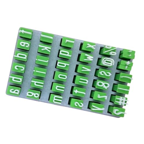 Wiederverwendbare Buchstabenstempel für Töpferanfänger, einschließlich Großbuchstaben und numerischen Abdrücken, Werkzeuge für die Modelliermasse, komplettes Alphabet, Zahlen-Tonstempel-Set Wiederverwendbare Buchstabenstempel für Töpferanfänger, einschließlich Großbuchstaben und numerischen Abdrücken, Werkzeuge für die Modelliermasse, komplettes Alphabet, Zahlen-Tonstempel-Set von Mumuve
