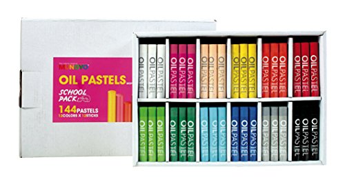 Mungyo, 144 Ölpastellkreiden, Farben sortiert, 11 x 70 mm Mungyo, 144 Ölpastellkreiden, Farben sortiert, 11 x 70 mm von Mungyo