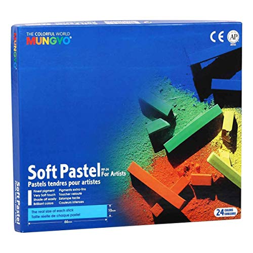 Mungyo Trockene Pastellkreide, sortiert, Medium, 24 Stück Mungyo Trockene Pastellkreide, sortiert, Medium, 24 Stück von Mungyo