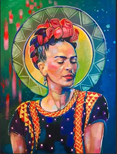 Malen Nach Zahlen Kits Für Erwachsene Und Kinder DIY Ölgemälde Digital Frida Kahlo Selbstporträt Leinwand Wandkunst Home Decoration von Munxag