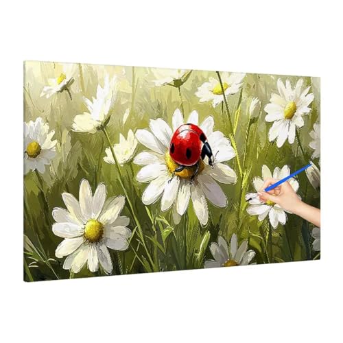 Malen Nach Zahlen Blumen, Malen Nach Zahlen XXL 160x70cm, Tiere Paint by Numbers DIY Set Erwachsene, Paint by Numbers Bastelset Erwachsene Frauen für Herbstdeko Wohnzimmer, Geschenke für Frauen S-69 von Muqouuoi