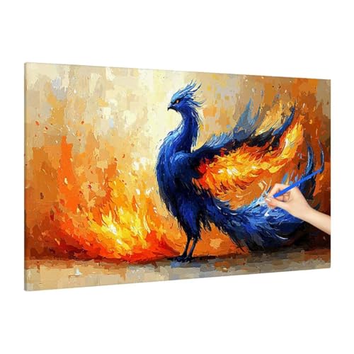 Malen Nach Zahlen Erwachsene Anime, Malen Nach Zahlen Fantasy Paint by Numbers Kinder mit Leinwand Pinseln Acrylpigment, DIY Set Erwachsene Bastelset Frauen für Herbst Deko Wohnzimmer 90x40cm R-78 von Muqouuoi