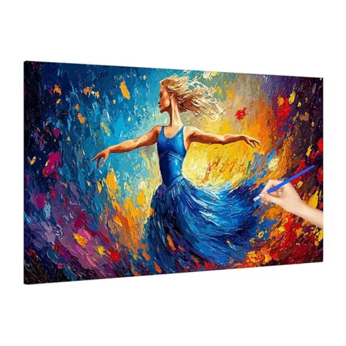 Malen Nach Zahlen Erwachsene Anime Malen Nach Zahlen Groß, Fantasy Paint by Numbers Bastelset Erwachsene, DIY Paint by Numbers Set, Herbst Dekoration, Zimmer Deko Wohnzimmer, Geschenke 160x70cm R-44 von Muqouuoi