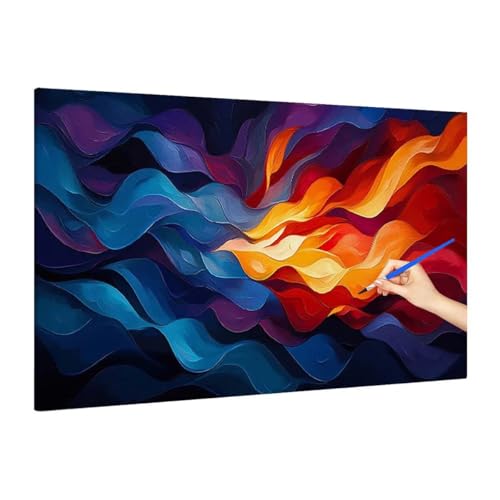 Malen Nach Zahlen Farbe, Malen Nach Zahlen XXL 220x100cm, Abstrakt Paint by Numbers DIY Set Erwachsene, Paint by Numbers Bastelset Erwachsene Frauen für Deko Wohnzimmer, Geschenke für Frauen R-49 Malen Nach Zahlen Farbe, Malen Nach Zahlen XXL 220x100cm, Abstrakt Paint by Numbers DIY Set Erwachsene, Paint by Numbers Bastelset Erwachsene Frauen für Deko Wohnzimmer, Geschenke für Frauen R-49 von Muqouuoi