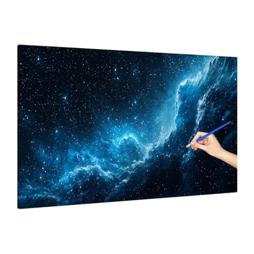 Malen Nach Zahlen Landschaft, Malen Nach Zahlen XXL 110x50cm, Fantasy Paint by Numbers DIY Set Erwachsene, Paint by Numbers Bastelset Erwachsene Frauen für Deko Wohnzimmer, Geschenke für Frauen R-34 von Muqouuoi