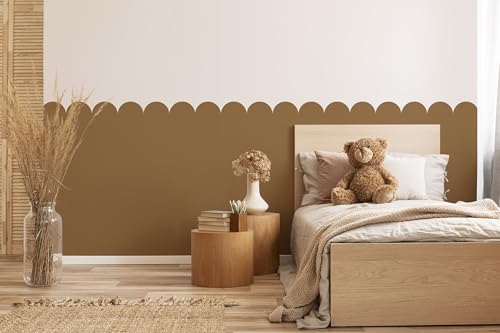 Muralo - Wandtatto für Kinderzimmer für Mädchen und Jugend - Wandsticker, Wandaufkleber Bögen Tapete für Kindergärten, Schulaula, Schule, Boho Stil - Br.120cm x Hö. 120cm - Braun Muralo - Wandtatto für Kinderzimmer für Mädchen und Jugend - Wandsticker, Wandaufkleber Bögen Tapete für Kindergärten, Schulaula, Schule, Boho Stil - Br.120cm x Hö. 120cm - Braun von Muralo