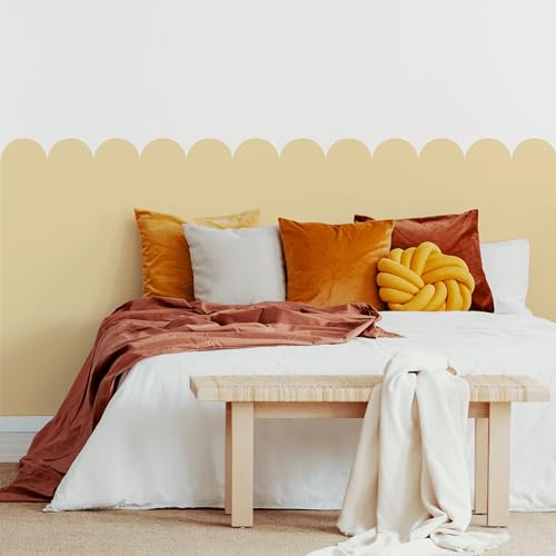 Muralo - Wandtatto für Kinderzimmer für Mädchen und Jugend - Wandsticker, Wandaufkleber Bögen Tapete für Kindergärten, Schulaula, Schule, Boho Stil- Br.120cm x Hö.120cm - Gelb Muralo - Wandtatto für Kinderzimmer für Mädchen und Jugend - Wandsticker, Wandaufkleber Bögen Tapete für Kindergärten, Schulaula, Schule, Boho Stil- Br.120cm x Hö.120cm - Gelb von Muralo