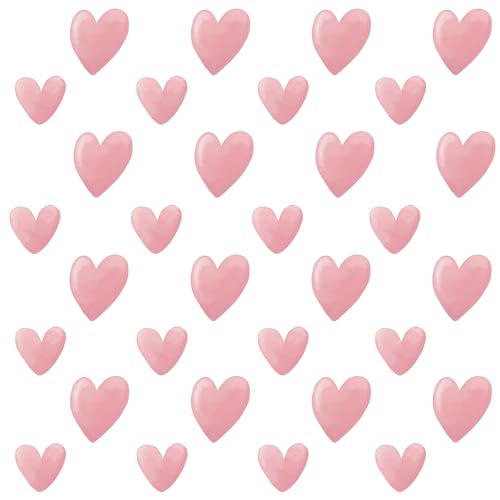 Muralo - Wandtattoo Kinderzimmer Mädchen und Junge,Rosa Herzen - Wandsticker Wanddeko Babyzimmer, Wandaufkleber Deko Herzen Set- Br.60cm x Hö.30cm Muralo - Wandtattoo Kinderzimmer Mädchen und Junge,Rosa Herzen - Wandsticker Wanddeko Babyzimmer, Wandaufkleber Deko Herzen Set- Br.60cm x Hö.30cm von Muralo