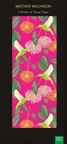 Matthew Williamson Seidenpapier, Kolibri, Rosa, 4 Bögen, Hochzeit, Geburtstag Matthew Williamson Seidenpapier, Kolibri, Rosa, 4 Bögen, Hochzeit, Geburtstag von Museums & Galleries