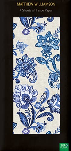 Museums & Galleries Matthew Williamson Paisley Seidenpapier, 4 Bögen Museums & Galleries Matthew Williamson Paisley Seidenpapier, 4 Bögen von Museums & Galleries