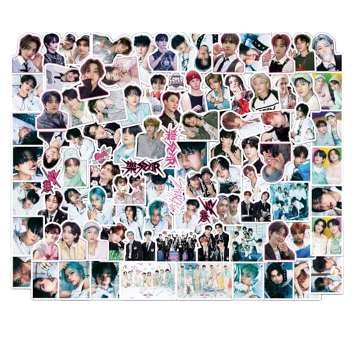 Stray Kids Star Aufkleber - Neues Album Sticker Pack, Mini Foto Photocards Set, Geschenk für Fans, Laptop, Weihnachten (Skstarle) von Musolaree