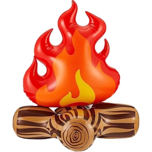 Muteitt 4 Stück Aufblasbares Künstliches Lagerfeuer, Camping-Requisiten, Lagerfeuer-Party-dekor, Künstliche Flamme Für Indoor-Lagerfeuer-Party-Dekorationen Muteitt 4 Stück Aufblasbares Künstliches Lagerfeuer, Camping-Requisiten, Lagerfeuer-Party-dekor, Künstliche Flamme Für Indoor-Lagerfeuer-Party-Dekorationen von Muteitt