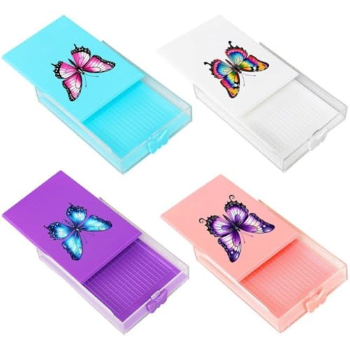 Muteitt 4 Stück Diamant-Kunst-malerei-tabletts, Organizer Deckel, Diamant-Kunst-zubehör-tabletts, tablett-sortierer Für DIY-kunsthandwerksbedarf Muteitt 4 Stück Diamant-Kunst-malerei-tabletts, Organizer Deckel, Diamant-Kunst-zubehör-tabletts, tablett-sortierer Für DIY-kunsthandwerksbedarf von Muteitt