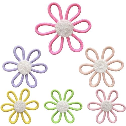 Muteitt 6 Stück -gänseblümchen-wandkunst-dekor, kinderzimmer-wandkunst-dekor, Gänseblümchen-Blumen, Gewebte Makramee-wandbehang Für Kinder Und Mädchen, Heimdekorationen Muteitt 6 Stück -gänseblümchen-wandkunst-dekor, kinderzimmer-wandkunst-dekor, Gänseblümchen-Blumen, Gewebte Makramee-wandbehang Für Kinder Und Mädchen, Heimdekorationen von Muteitt