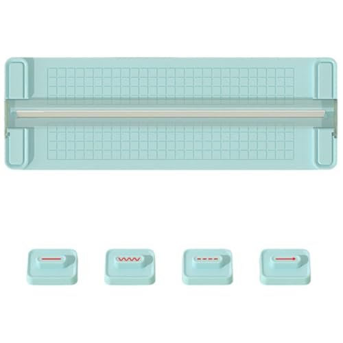 Papierschneider, 4-in-1-papierschneider, Scrapbooking-Werkzeug Für Scrapbooking, Basteln, Papier, Gutscheine, Etiketten, Karton von Muteitt