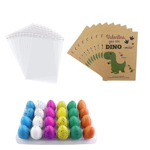Muuoeou 24-Teilige Mini-Magie-Schlüpf-Dinosaurier-Eier, Leckerli, Kindergeburtstag, Gastgeschenke, Babyparty, Partygeschenke, Jungenspielzeug, Langlebig, Einfach zu Bedienen, Ca. 2 X 3 cm Muuoeou 24-Teilige Mini-Magie-Schlüpf-Dinosaurier-Eier, Leckerli, Kindergeburtstag, Gastgeschenke, Babyparty, Partygeschenke, Jungenspielzeug, Langlebig, Einfach zu Bedienen, Ca. 2 X 3 cm von Muuoeou