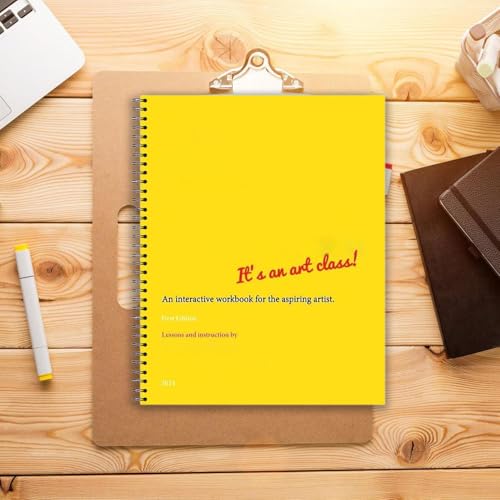 Dies ist kein Skizzenbuch, Kunstklasse-Skizzenbuch, interaktives Arbeitsbuch für angehende Künstler, Spiralbindung, Kunstunterricht, Zeichenbuch mit einfachen Schrittübungen von Muuzebsy