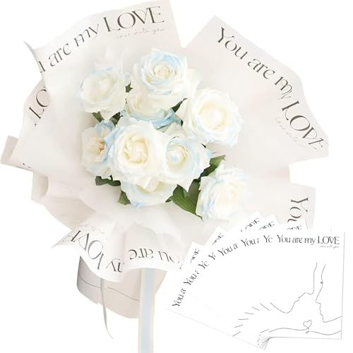 100 Blumenblumenpapier 12x18 wasserdichte Dicke Blumenstraußpapier Geburtstag Hochzeitsurlaub Dekoration Bouquet, für 100 Blumenblumenpapier 12x18 wasserdichte Dicke Blumenstraußpapier Geburtstag Hochzeitsurlaub Dekoration Bouquet, für von Muzrunq