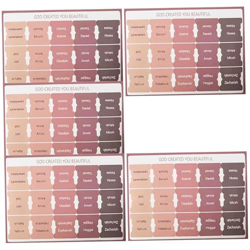 Bibel Tabs, 75pcs/Set Reposition Große drucklaminierte Bibelbuch Tabs, einfach zu lesen und aufzutragen, für Frauen und Männer 5pcs -Etiketten Morandi -Farbaufkleber. Bibel Tabs, 75pcs/Set Reposition Große drucklaminierte Bibelbuch Tabs, einfach zu lesen und aufzutragen, für Frauen und Männer 5pcs -Etiketten Morandi -Farbaufkleber. von Muzrunq